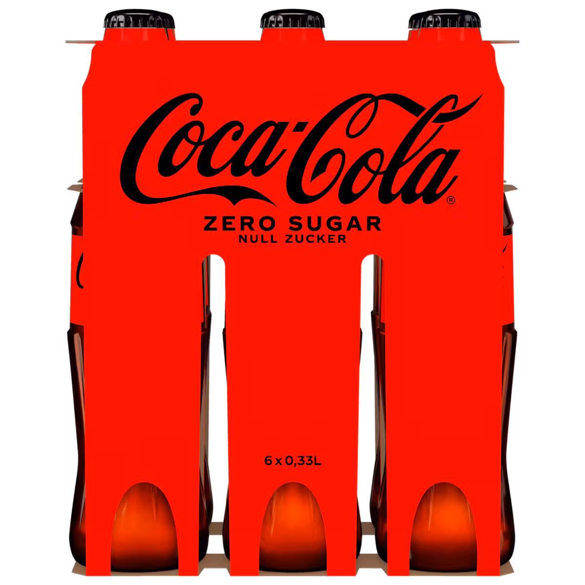 Coca-Cola Zero 6×0,33l MEHRWEG