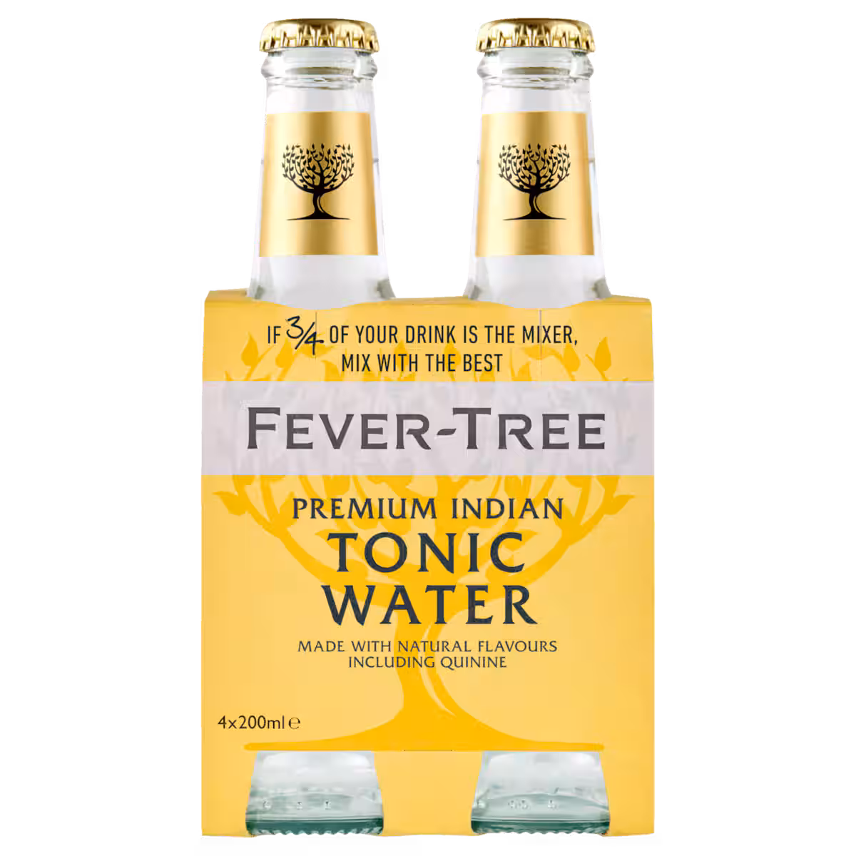 Fever-Tree Indian Tonic Water 4×0,2l MEHRWEG