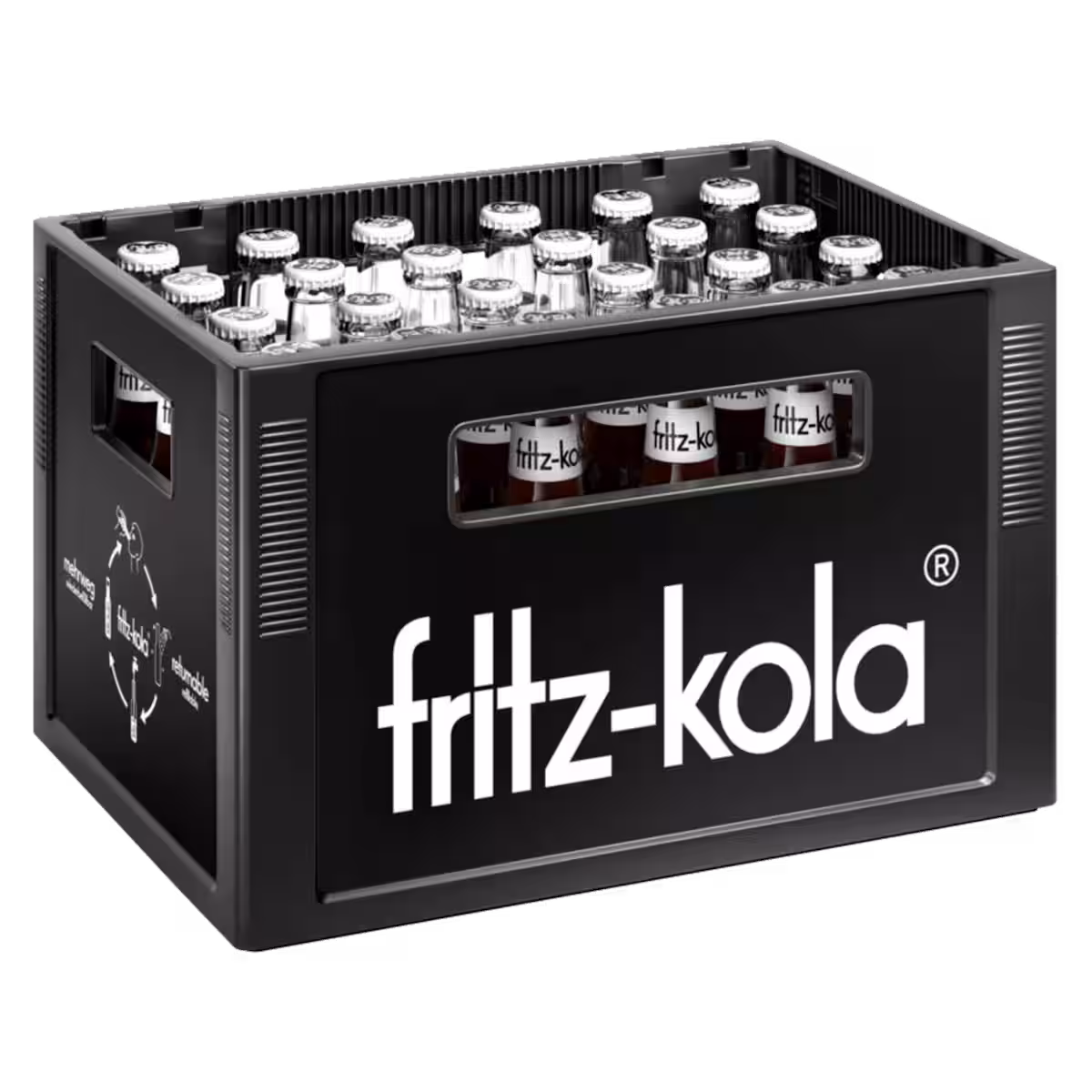 fritz-kola ohne Zucker 24×0,33l MEHRWEG