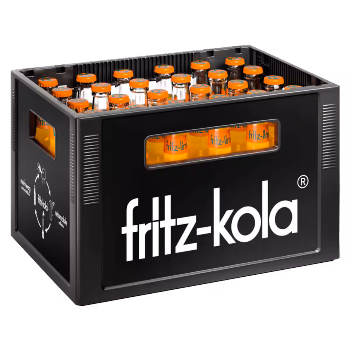 Fritz-limo Orangenlimonade 24×0,33l MEHRWEG