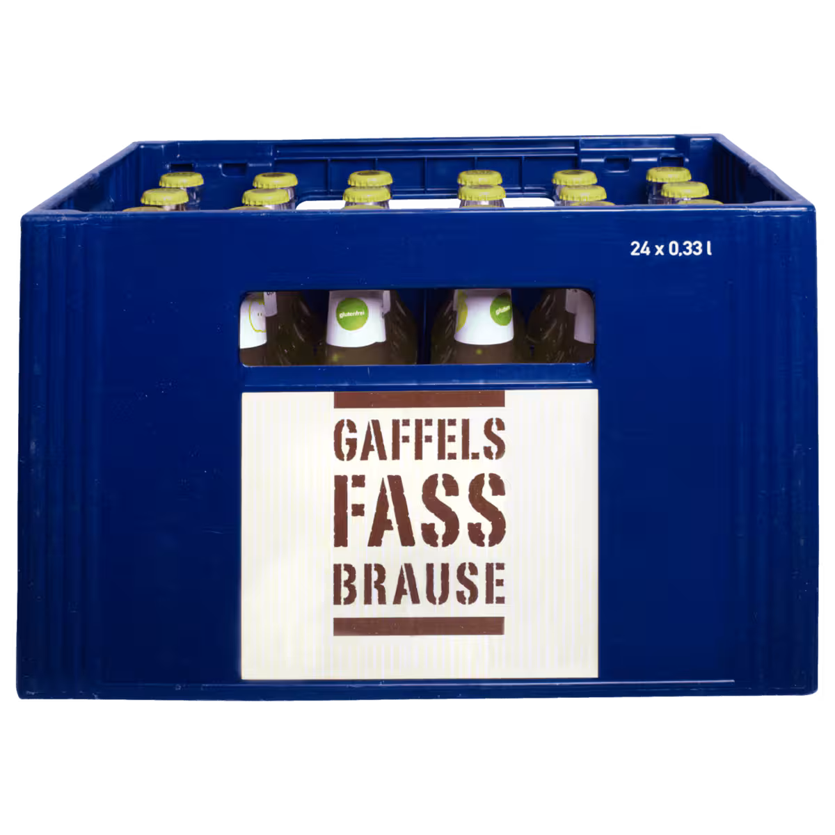 Gaffels Fassbrause Apfel naturtrüb 24×0,33l MEHRWEG