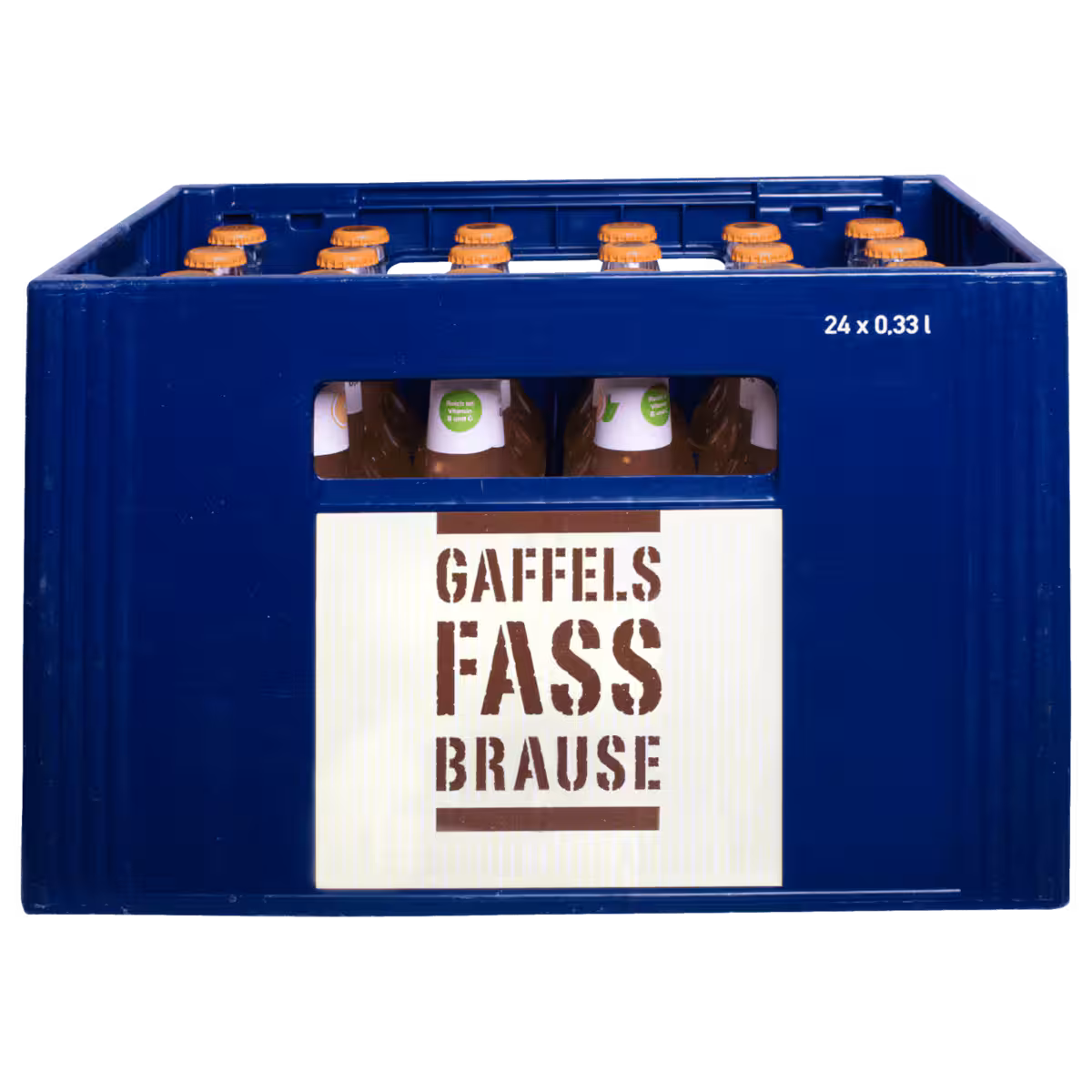 Gaffels Fassbrause Orange 24×0,33l MEHRWEG
