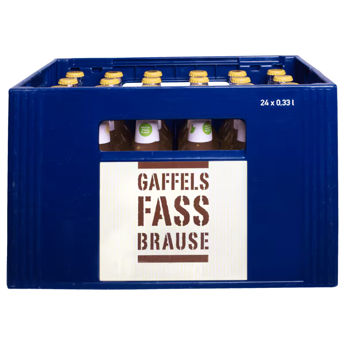Gaffels Fassbrause Zitrone 24×0,33l MEHRWEG