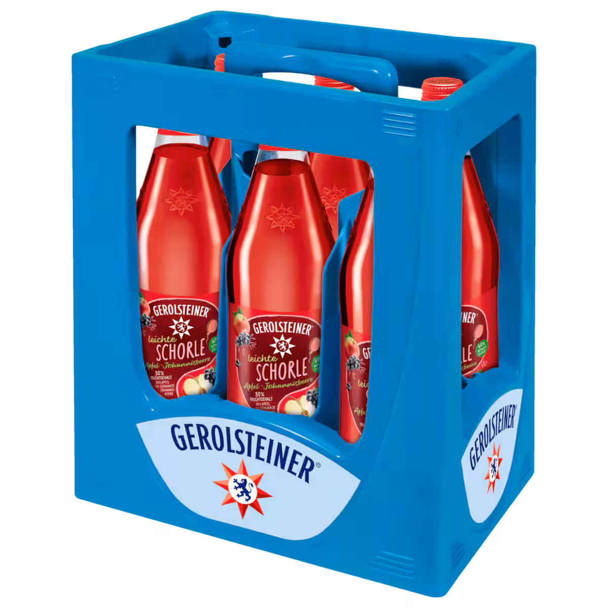 Gerolsteiner Leichte Schorle Apfel-Johannisbeere 6×0,75l MEHRWEG
