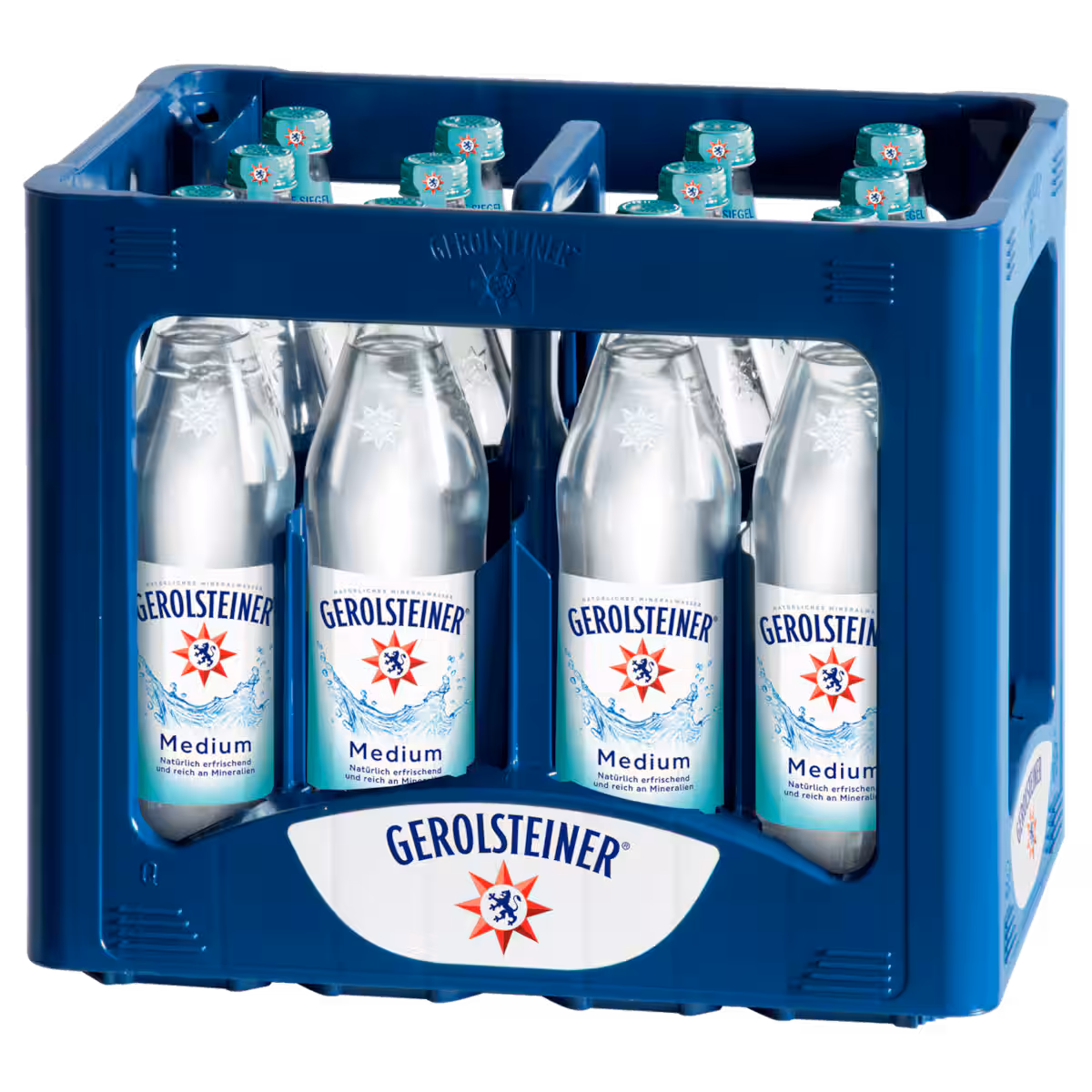 Gerolsteiner Mineralwasser Medium 12×0,75l MEHRWEG