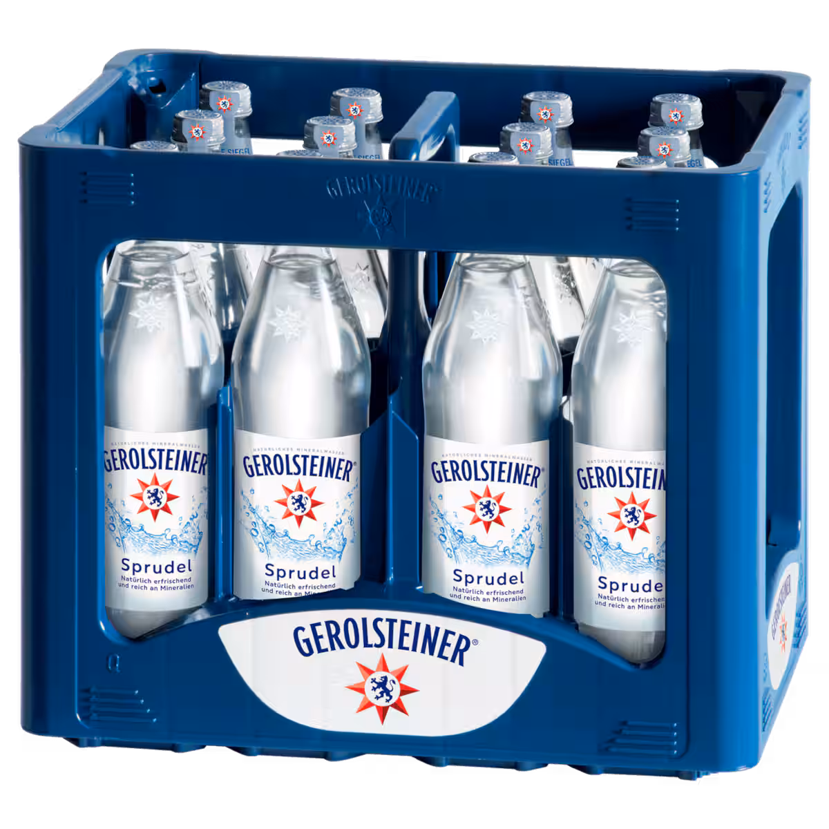 Gerolsteiner Mineralwasser Sprudel 12×0,75l MEHRWEG