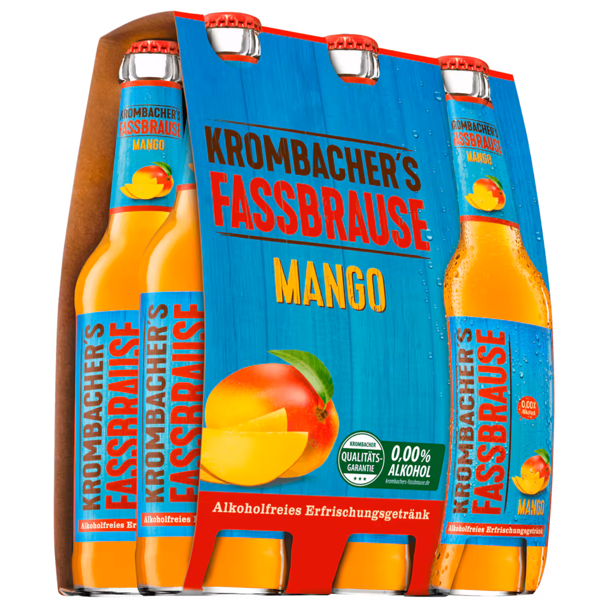 Krombacher’s Fassbrause Mango 6X0,33l MEHRWEG