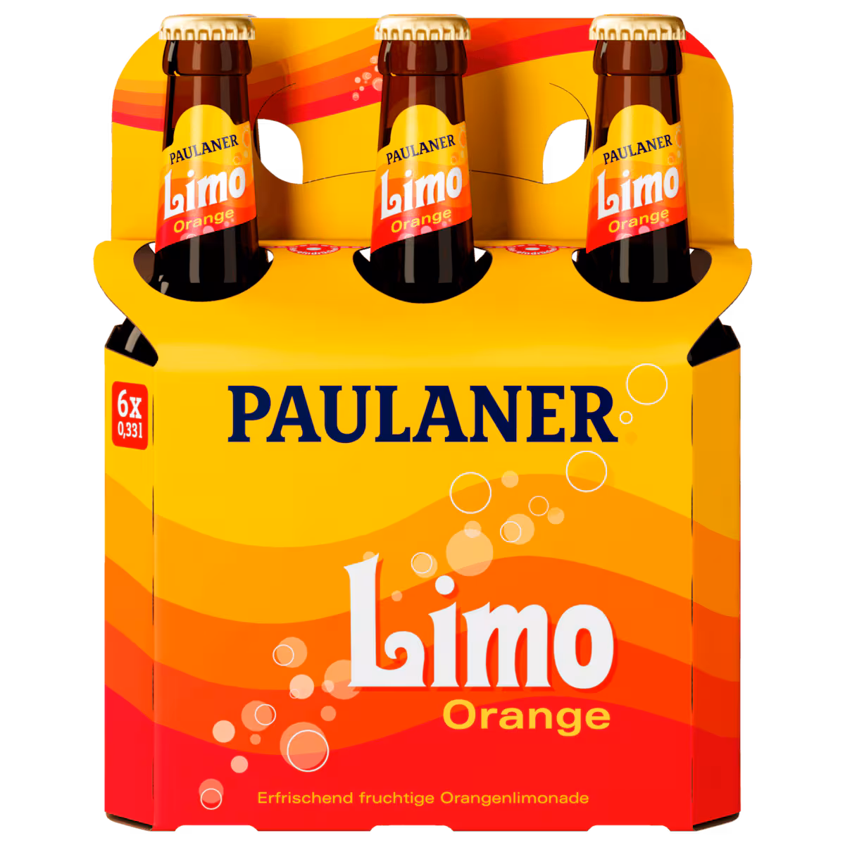 Paulaner Limonade Orange 6×0,33l MEHRWEG