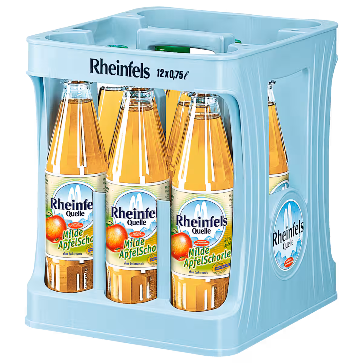 Rheinfels Quelle Apfelschorle 12×0,75l MEHRWEG