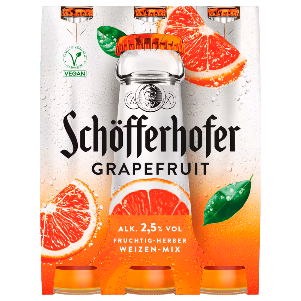 Schöfferhofer Grapefruit 6×0,33l MEHRWEG