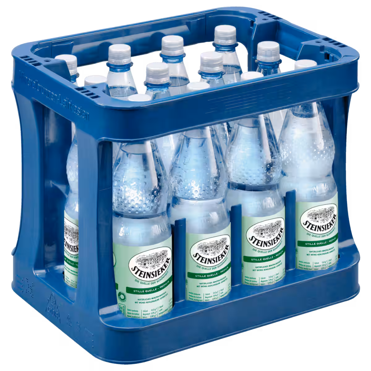 Steinsieker Mineralwasser Stille Quelle Medium 12x1l MEHRWEG