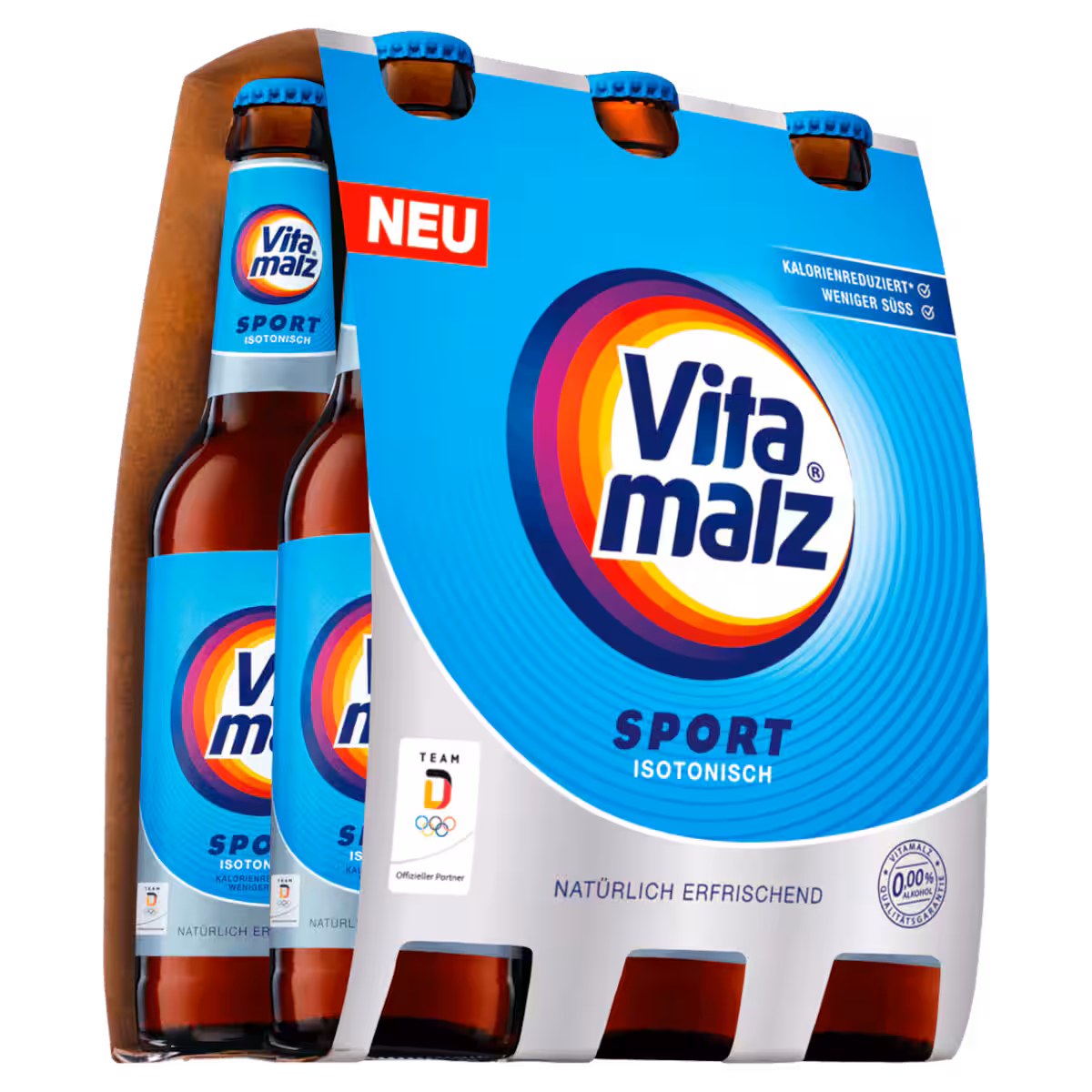 Vitamalz Sport Isotonisch 6×0,33l MEHRWEG